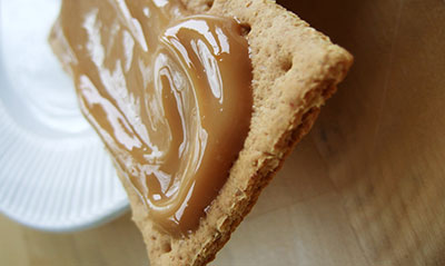 firecrackers marijuana peanut butter on cracker pic